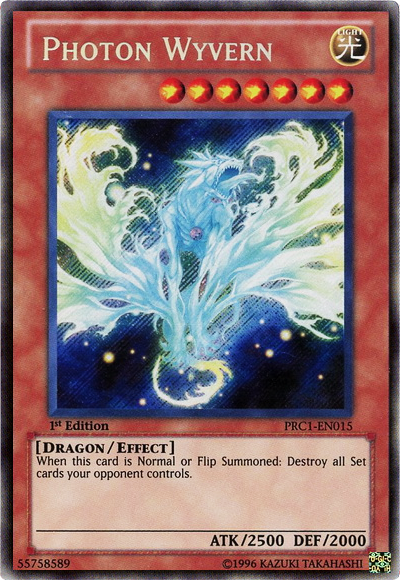 Photon Wyvern [PRC1-EN015] Secret Rare | Game Master's Emporium (The New GME)