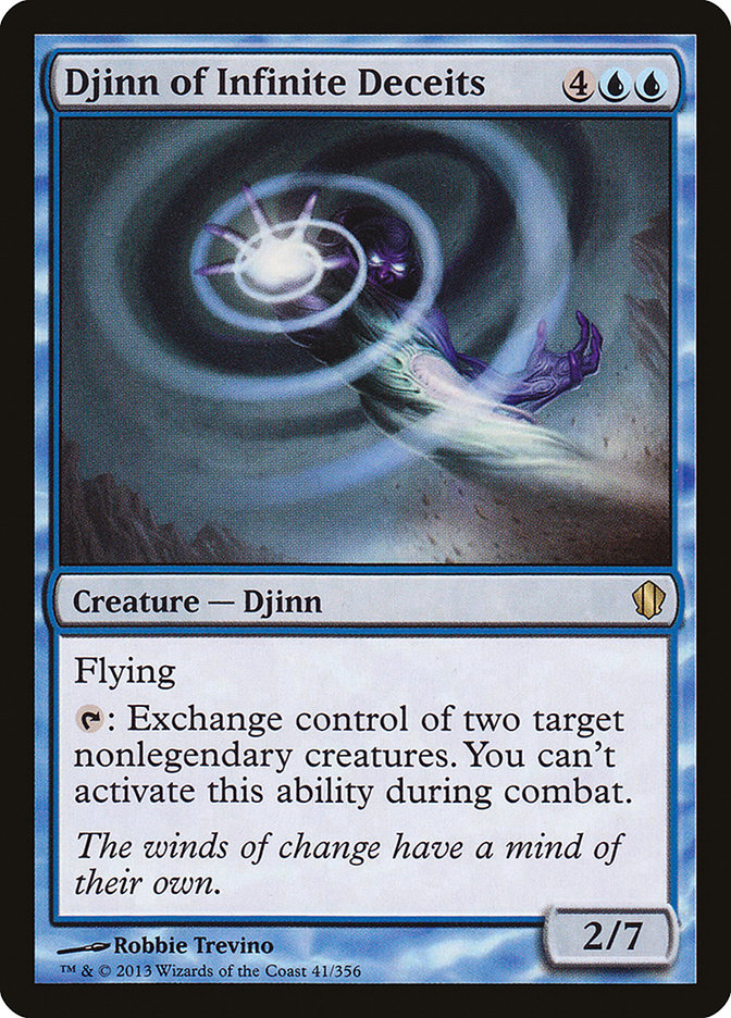 Djinn of Infinite Deceits [Commander 2013] | Game Master's Emporium (The New GME)