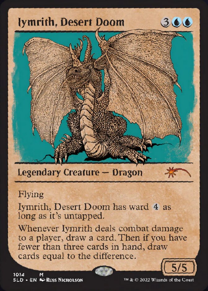 Iymrith, Desert Doom (Showcase) [Secret Lair Drop Series] | Game Master's Emporium (The New GME)