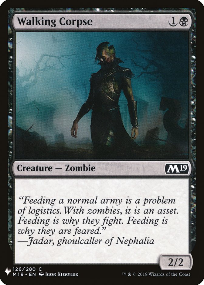 Walking Corpse [Mystery Booster] | Game Master's Emporium (The New GME)