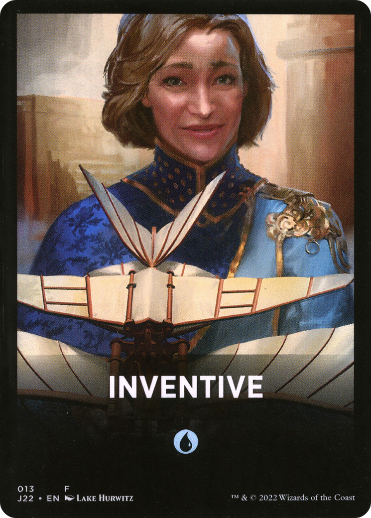 Inventive Theme Card [Jumpstart 2022 Front Cards] | Game Master's Emporium (The New GME)