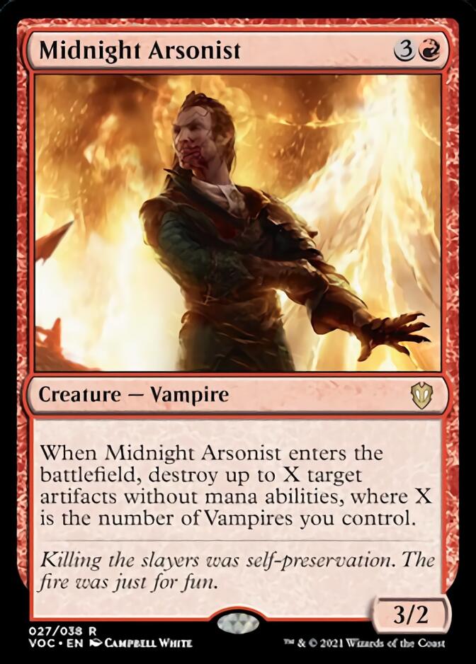 Midnight Arsonist [Innistrad: Crimson Vow Commander] | Game Master's Emporium (The New GME)