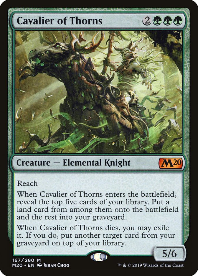 Cavalier of Thorns [Core Set 2020] | Game Master's Emporium (The New GME)