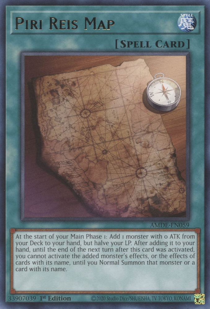 Piri Reis Map [AMDE-EN059] Rare | Game Master's Emporium (The New GME)