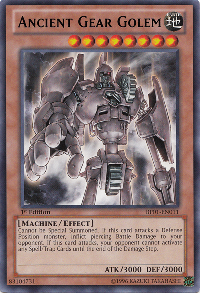 Ancient Gear Golem [BP01-EN011] Rare | Game Master's Emporium (The New GME)