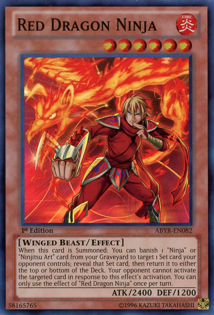 Red Dragon Ninja [ABYR-EN082] Super Rare | Game Master's Emporium (The New GME)
