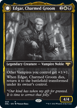 Edgar, Charmed Groom // Edgar Markov's Coffin [Innistrad: Double Feature] | Game Master's Emporium (The New GME)