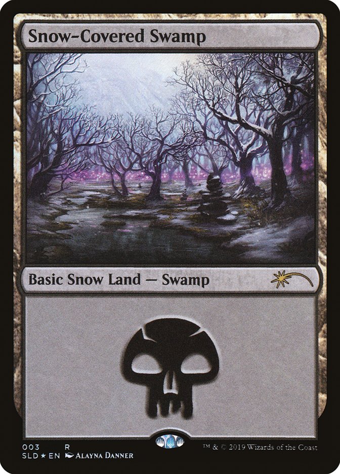 Snow-Covered Swamp (003) [Secret Lair Drop Series] | Game Master's Emporium (The New GME)