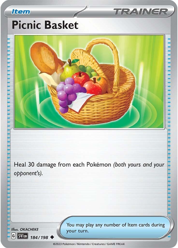 Picnic Basket (184/198) [Scarlet & Violet: Base Set] | Game Master's Emporium (The New GME)