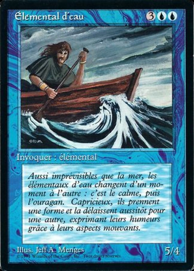 Water Elemental [Foreign Black Border] | Game Master's Emporium (The New GME)