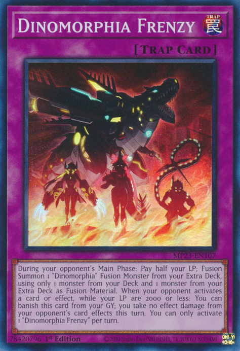 Dinomorphia Frenzy [MP23-EN107] Super Rare | Game Master's Emporium (The New GME)