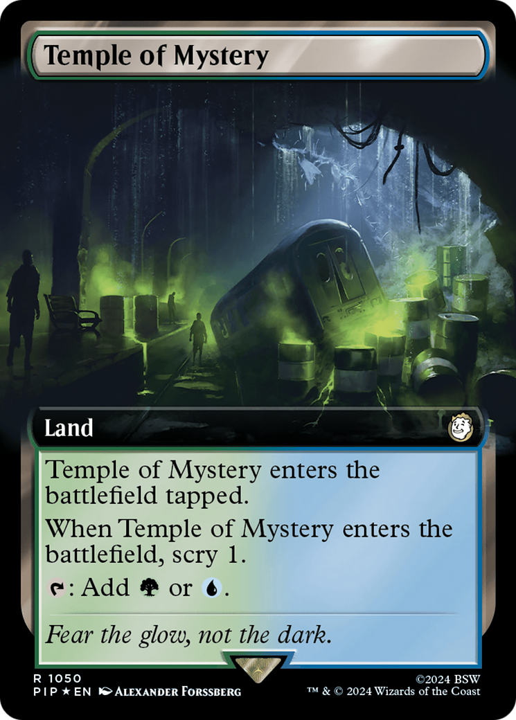 Temple of Mystery (Extended Art) (Surge Foil) [Fallout] | Game Master's Emporium (The New GME)