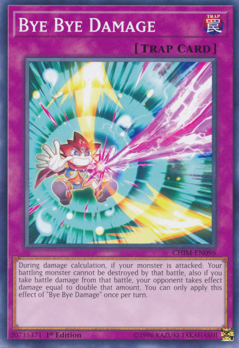 Bye Bye Damage [CHIM-EN096] Common | Game Master's Emporium (The New GME)