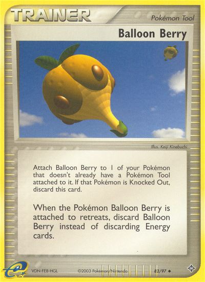 Balloon Berry (82/97) [EX: Dragon] | Game Master's Emporium (The New GME)