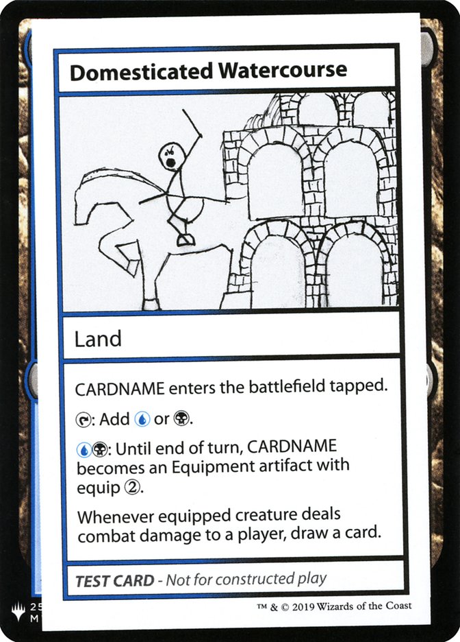 Domesticated Watercourse [Mystery Booster Playtest Cards] | Game Master's Emporium (The New GME)