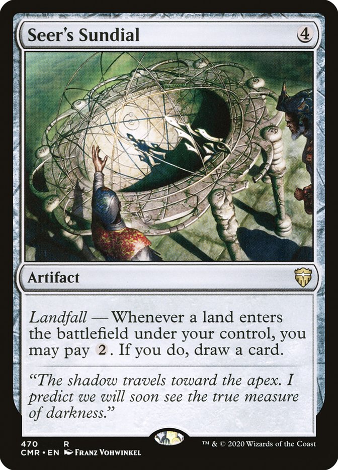 Seer's Sundial [Commander Legends] | Game Master's Emporium (The New GME)