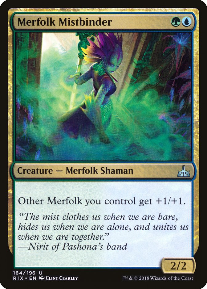 Merfolk Mistbinder [Rivals of Ixalan] | Game Master's Emporium (The New GME)