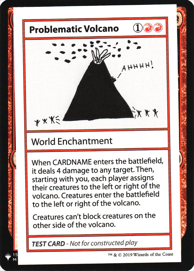 Problematic Volcano [Mystery Booster Playtest Cards] | Game Master's Emporium (The New GME)
