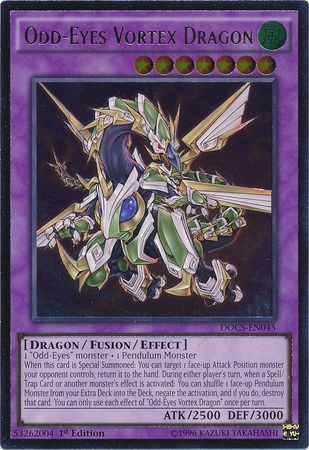 Odd-Eyes Vortex Dragon (UTR) [DOCS-EN045] Ultimate Rare | Game Master's Emporium (The New GME)