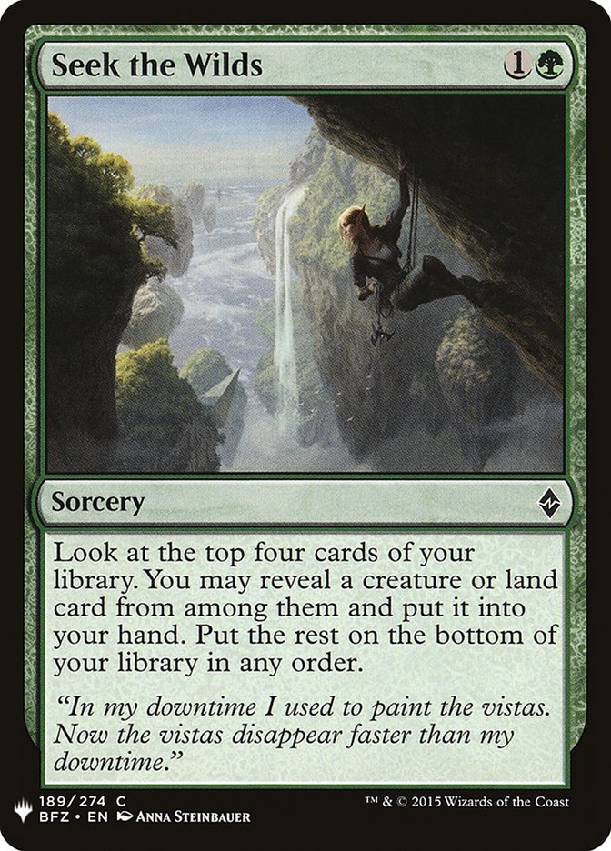 Seek the Wilds [Mystery Booster] | Game Master's Emporium (The New GME)
