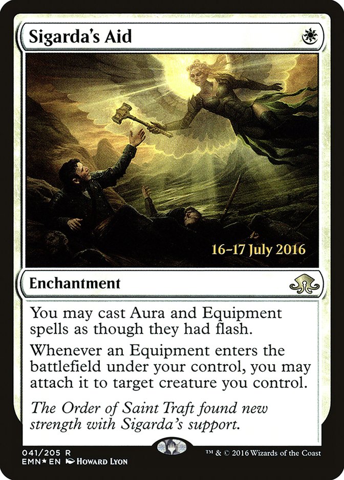 Sigarda's Aid [Eldritch Moon Prerelease Promos] | Game Master's Emporium (The New GME)