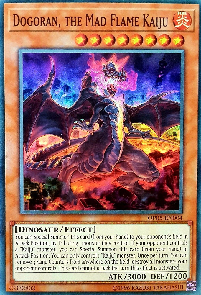 Dogoran, the Mad Flame Kaiju [OP05-EN004] Super Rare | Game Master's Emporium (The New GME)