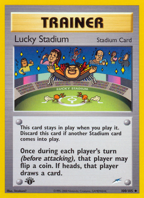 Lucky Stadium (100/105) [Neo Destiny 1st Edition] | Game Master's Emporium (The New GME)