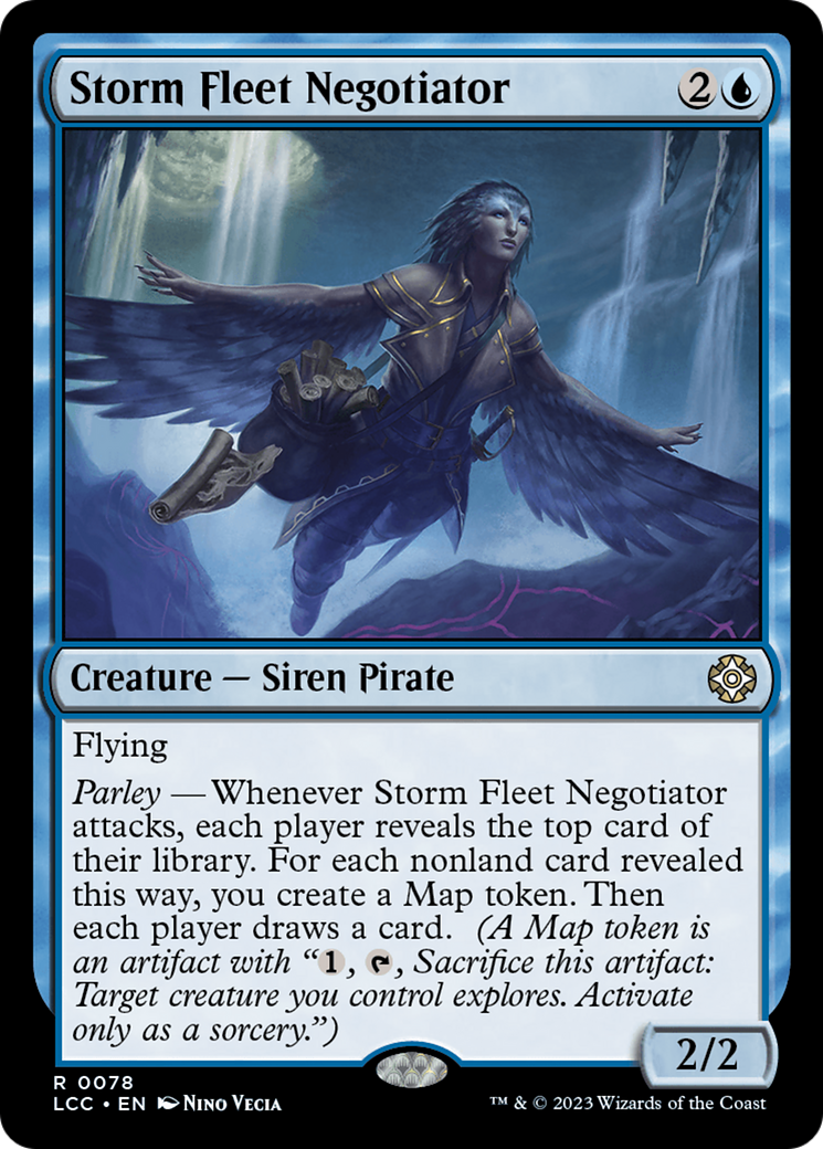 Storm Fleet Negotiator [The Lost Caverns of Ixalan Commander] | Game Master's Emporium (The New GME)