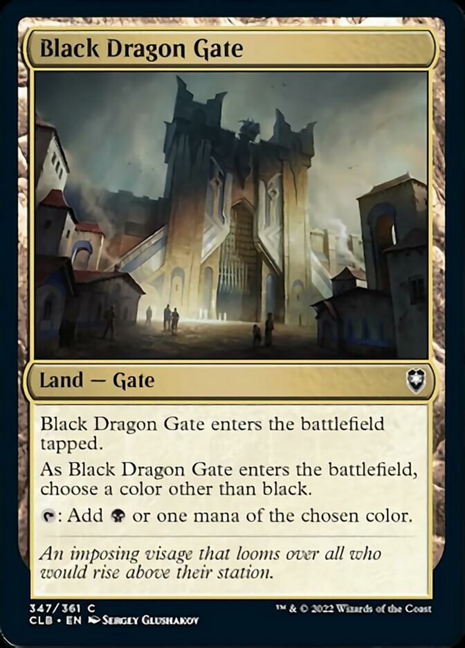 Black Dragon Gate [Commander Legends: Battle for Baldur's Gate] | Game Master's Emporium (The New GME)