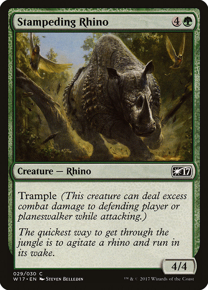 Stampeding Rhino [Welcome Deck 2017] | Game Master's Emporium (The New GME)