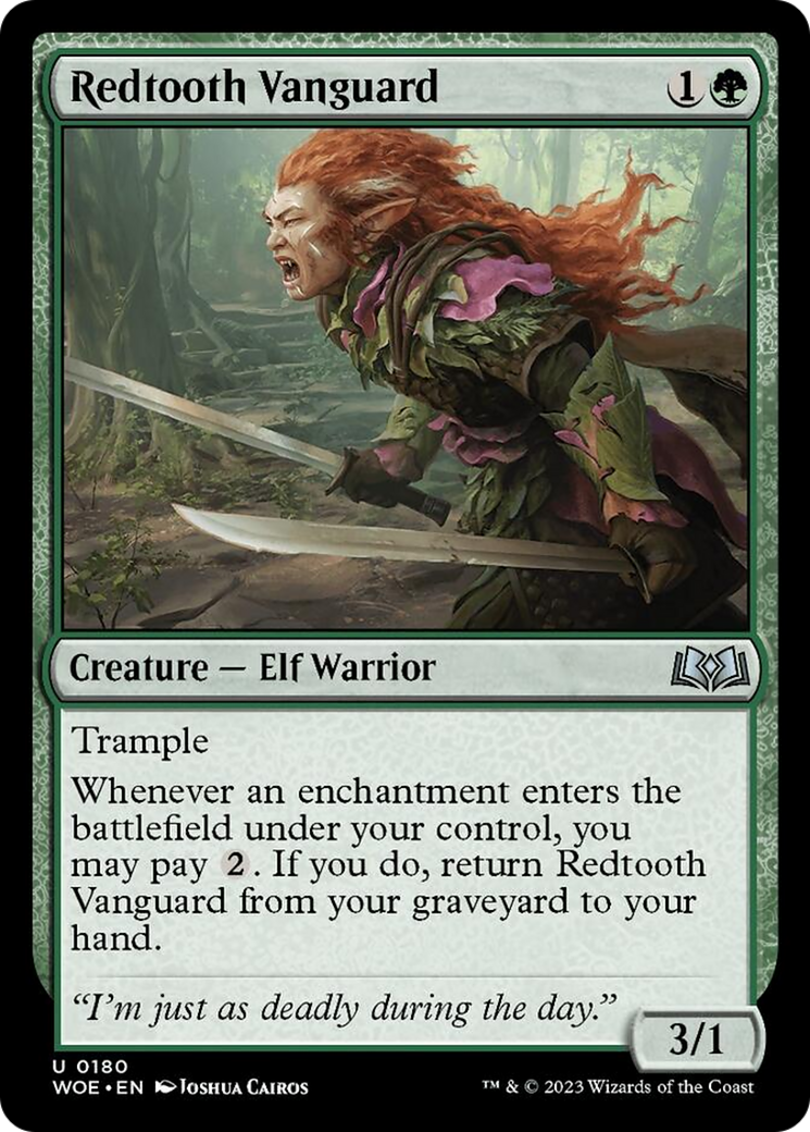 Redtooth Vanguard [Wilds of Eldraine] | Game Master's Emporium (The New GME)