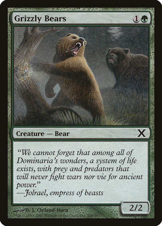 Grizzly Bears [Tenth Edition] | Game Master's Emporium (The New GME)