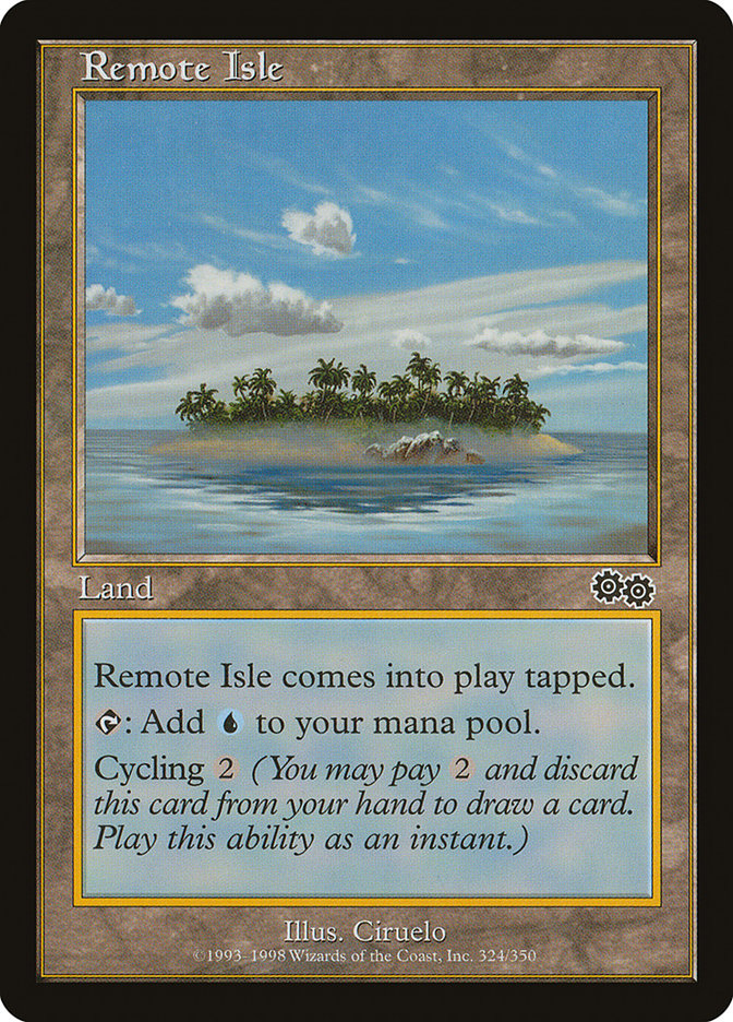 Remote Isle [Urza's Saga] | Game Master's Emporium (The New GME)