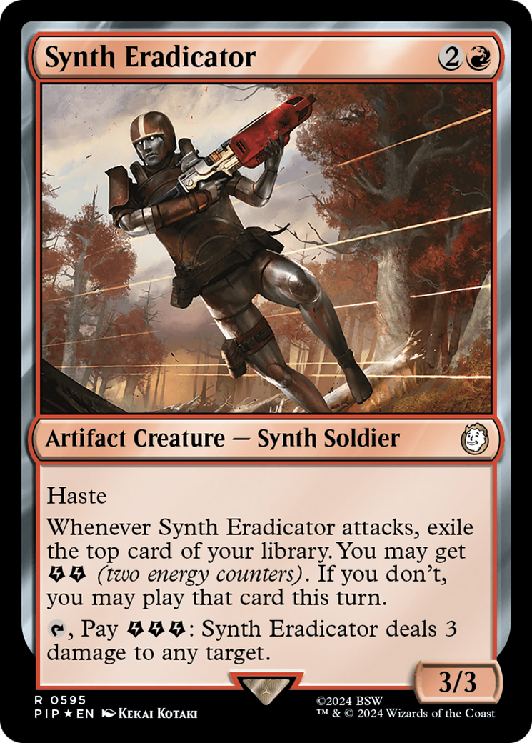 Synth Eradicator (Surge Foil) [Fallout] | Game Master's Emporium (The New GME)