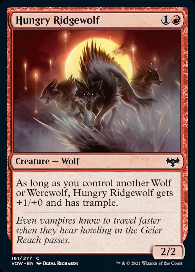 Hungry Ridgewolf [Innistrad: Crimson Vow] | Game Master's Emporium (The New GME)