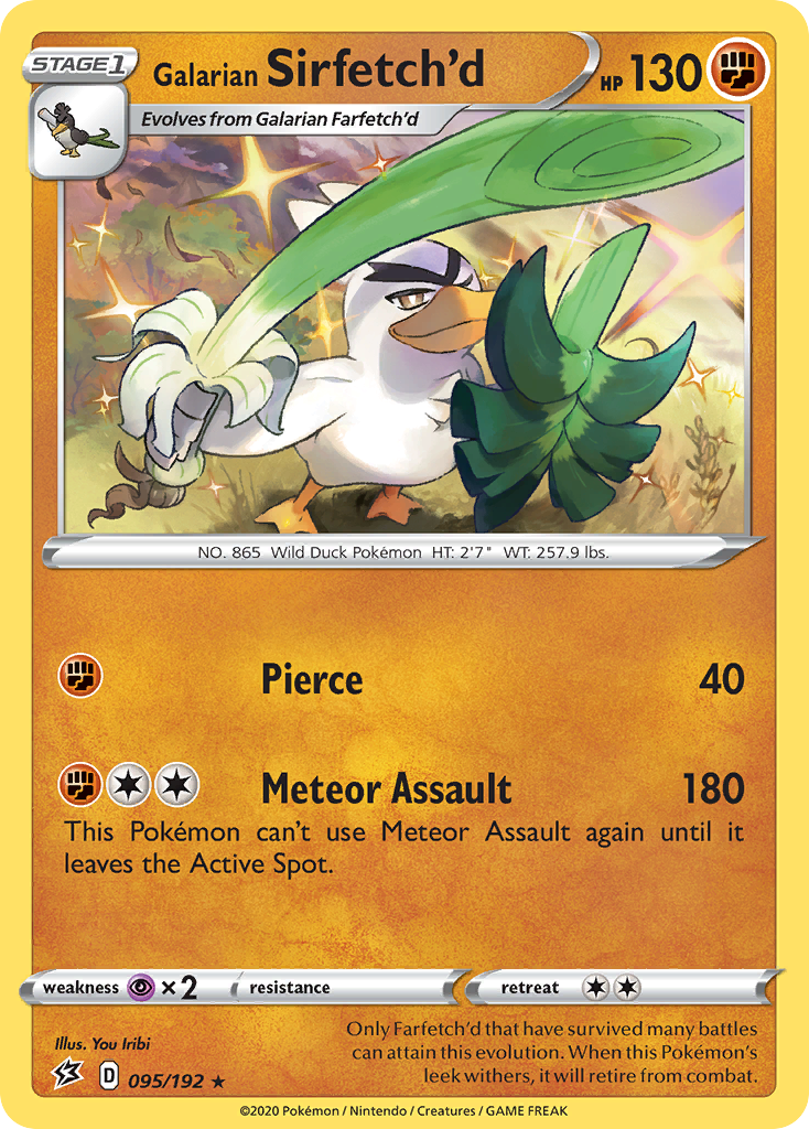 Galarian Sirfetch'd (095/192) [Sword & Shield: Rebel Clash] | Game Master's Emporium (The New GME)