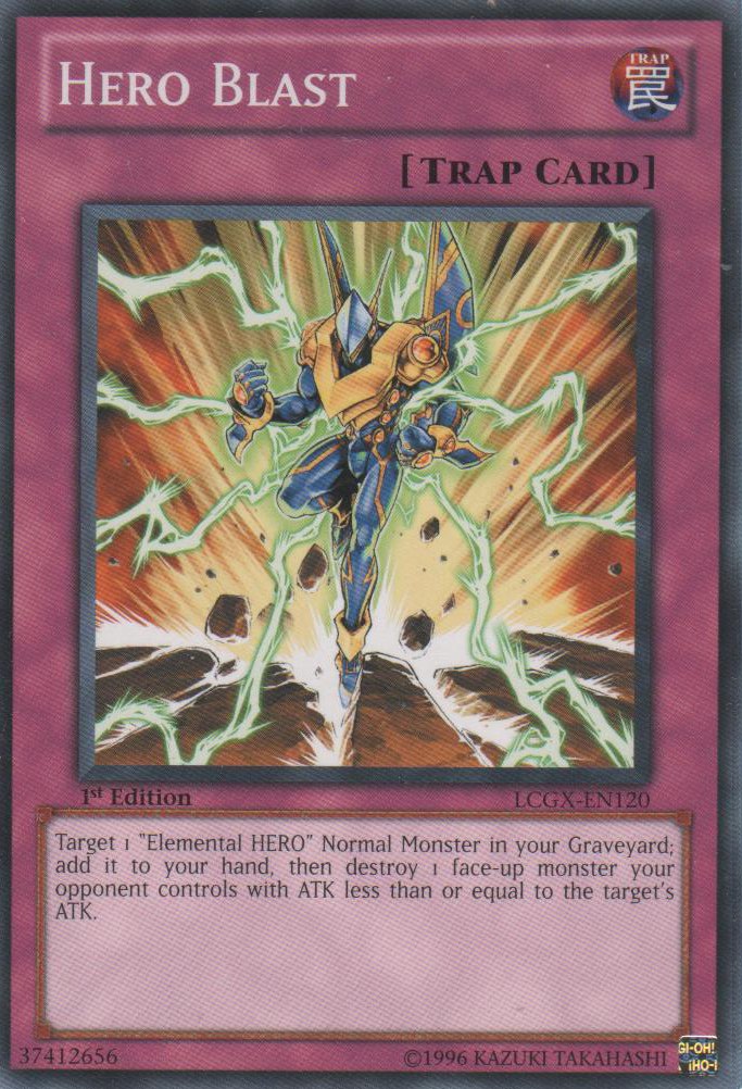 Hero Blast [LCGX-EN120] Common | Game Master's Emporium (The New GME)