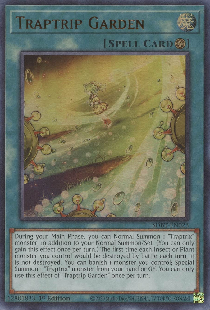 Traptrip Garden [SDBT-EN023] Ultra Rare | Game Master's Emporium (The New GME)