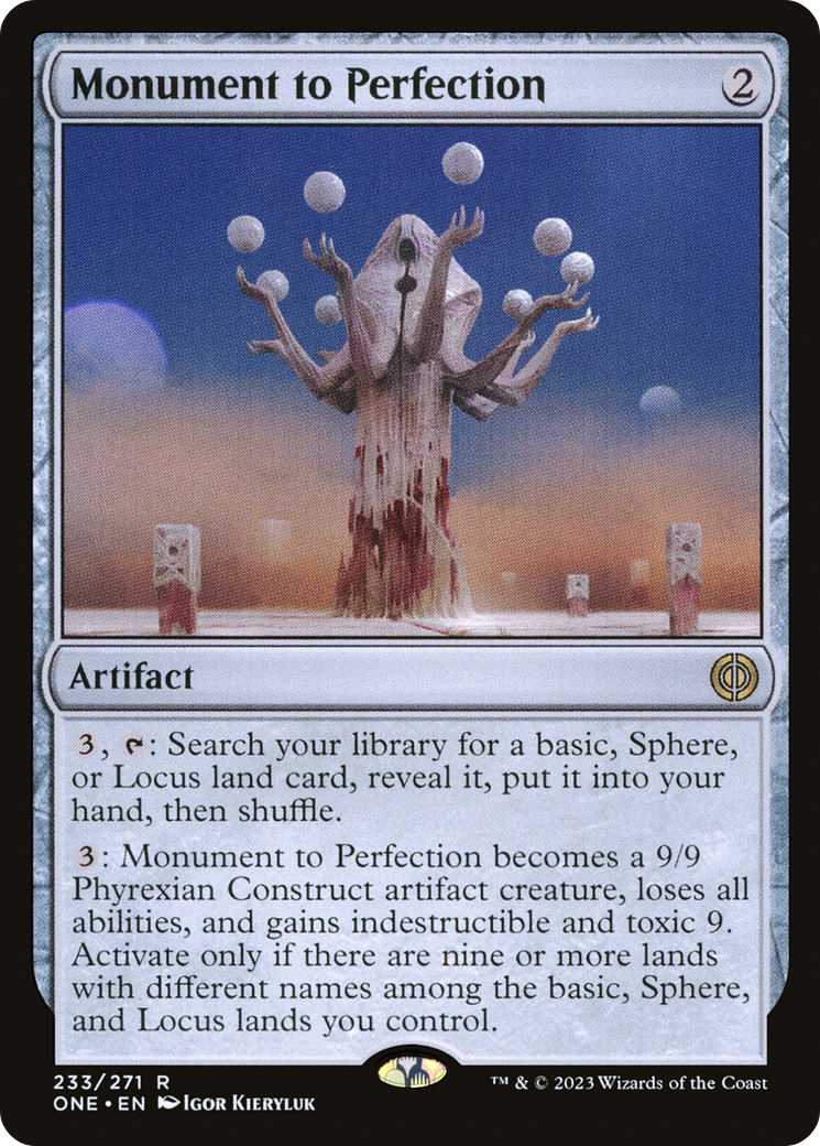 Monument to Perfection [Phyrexia: All Will Be One] | Game Master's Emporium (The New GME)