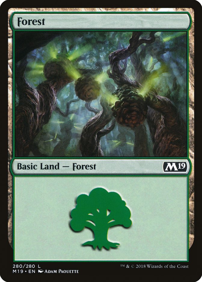 Forest (280) [Core Set 2019] | Game Master's Emporium (The New GME)