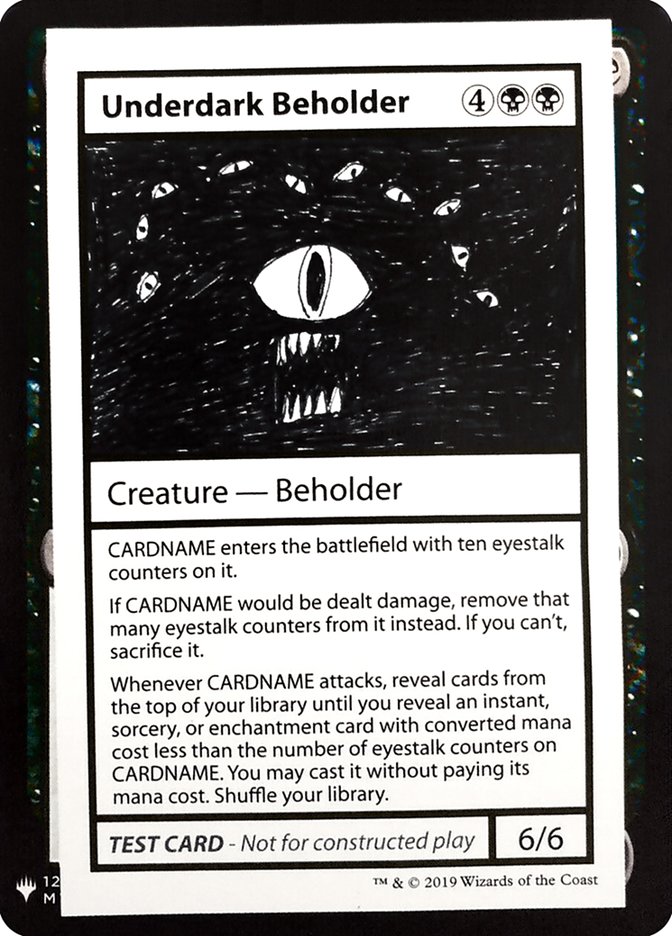 Underdark Beholder [Mystery Booster Playtest Cards] | Game Master's Emporium (The New GME)