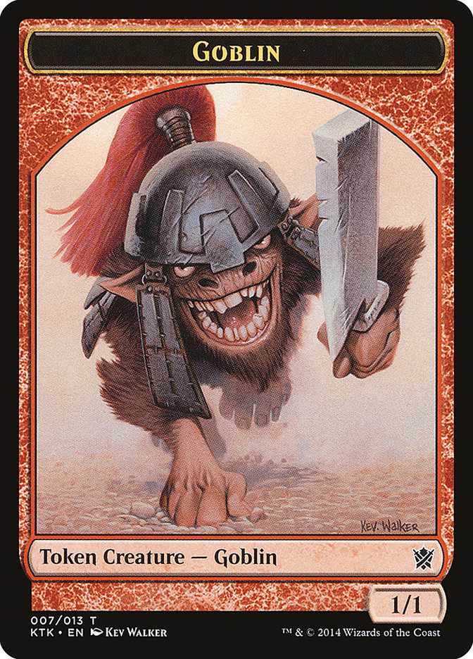 Goblin Token [Khans of Tarkir Tokens] | Game Master's Emporium (The New GME)