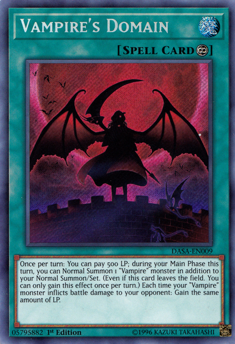 Vampire's Domain [DASA-EN009] Secret Rare | Game Master's Emporium (The New GME)