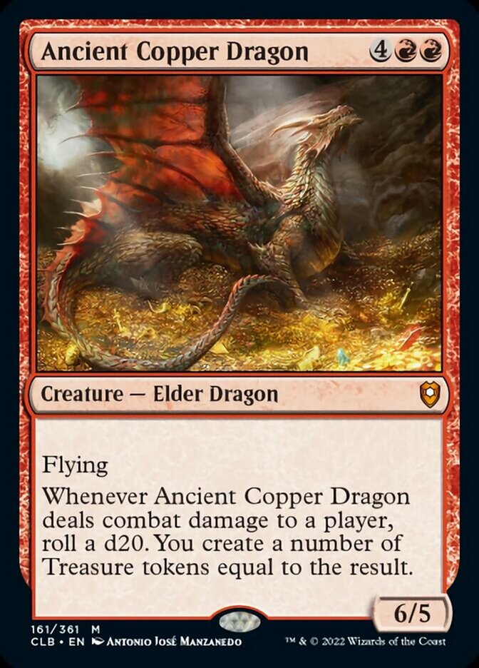 Ancient Copper Dragon [Commander Legends: Battle for Baldur's Gate] | Game Master's Emporium (The New GME)