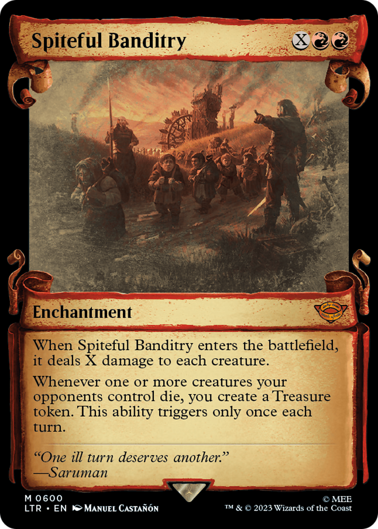 Spiteful Banditry [The Lord of the Rings: Tales of Middle-Earth Showcase Scrolls] | Game Master's Emporium (The New GME)