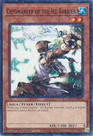 Cryomancer of the Ice Barrier (Duel Terminal) [HAC1-EN031] Common | Game Master's Emporium (The New GME)