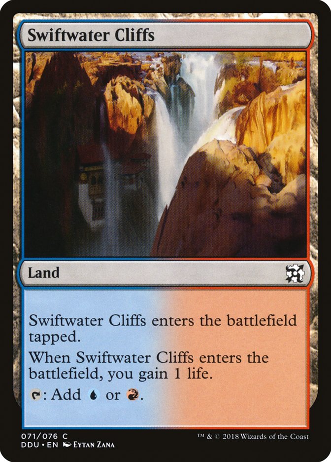 Swiftwater Cliffs [Duel Decks: Elves vs. Inventors] | Game Master's Emporium (The New GME)