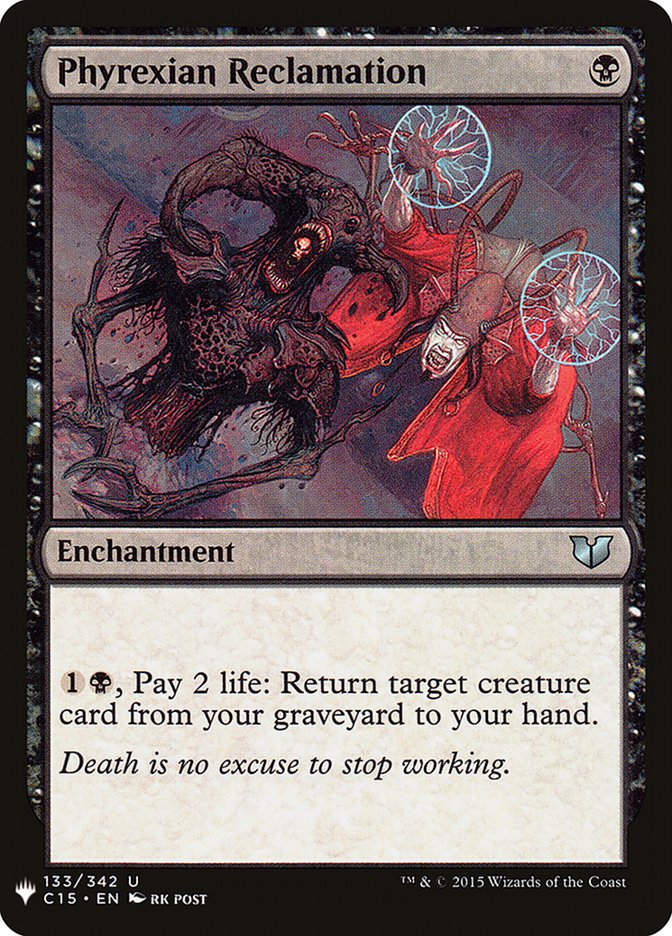 Phyrexian Reclamation [Mystery Booster] | Game Master's Emporium (The New GME)