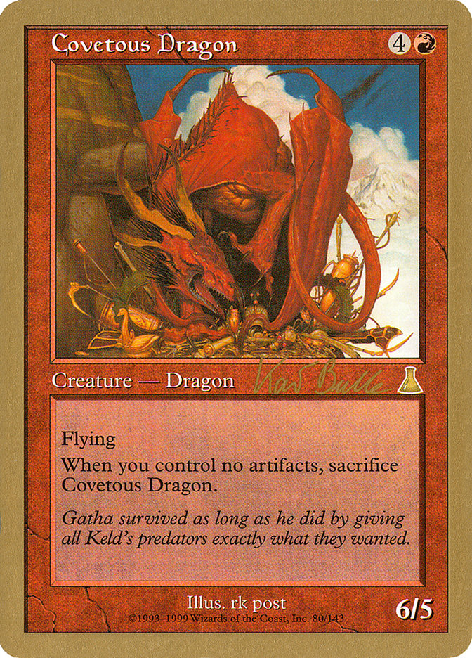 Covetous Dragon (Kai Budde) [World Championship Decks 1999] | Game Master's Emporium (The New GME)