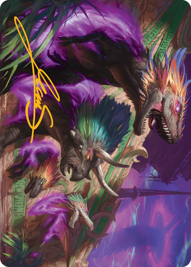 Burning Sun's Fury Art Card (Gold-Stamped Signature) [March of the Machine Art Series] | Game Master's Emporium (The New GME)